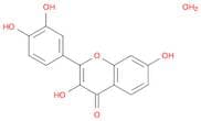 2-(3,4-Dihydroxyphenyl)-3,7-dihydroxy-4H-chromen-4-one hydrate