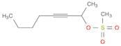 3-Octyn-2-ol, 2-methanesulfonate