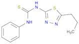 Thiourea, N-phenyl-N'-(5-propyl-1,3,4-thiadiazol-2-yl)-