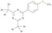 1,3,5-Triazine, 2-[4-(methylthio)phenyl]-4,6-bis(tribromomethyl)-