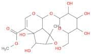 Oxireno[4,5]cyclopenta[1,2-c]pyran-5-carboxylic acid, 2-(β-D-glucopyranosyloxy)-1a,1b,2,5a,6,6a-he…