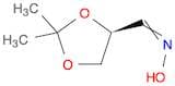 1,3-Dioxolane-4-carboxaldehyde, 2,2-dimethyl-, oxime, (4S)-