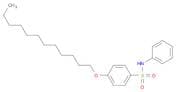 Benzenesulfonamide, 4-(dodecyloxy)-N-phenyl-