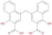 4,4′-Methylenebis[1-hydroxy-2-naphthalenecarboxylic acid]