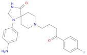 1,3,8-Triazaspiro[4.5]decan-4-one, 1-(4-aminophenyl)-8-[4-(4-fluorophenyl)-4-oxobutyl]-