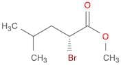 Pentanoic acid, 2-bromo-4-methyl-, methyl ester, (2R)-