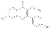 4H-1-Benzopyran-4-one, 7-hydroxy-2-(4-hydroxyphenyl)-3-methoxy-