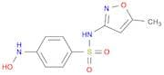 Benzenesulfonamide, 4-(hydroxyamino)-N-(5-methyl-3-isoxazolyl)-