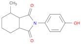 1H-Isoindole-1,3(2H)-dione, hexahydro-2-(4-hydroxyphenyl)-4-methyl-