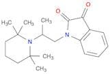 1H-Indole-2,3-dione, 1-[2-(2,2,6,6-tetramethyl-1-piperidinyl)propyl]-