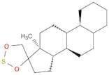 Spiro[1,3,2-dioxathiolane-4,17'-estrane] (9CI)