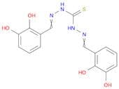 Carbonothioic dihydrazide, bis[(2,3-dihydroxyphenyl)methylene]- (9CI)