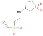 3-Thiophenamine, N-[2-(ethenylsulfonyl)ethyl]tetrahydro-, 1,1-dioxide