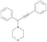 Morpholine, 4-(1,3-diphenyl-2-propyn-1-yl)-