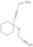 Cyclohexane, 1-(3-buten-1-yn-1-yl)-1-(2-propyn-1-yloxy)-