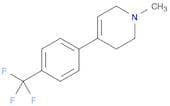Pyridine, 1,2,3,6-tetrahydro-1-methyl-4-[4-(trifluoromethyl)phenyl]-