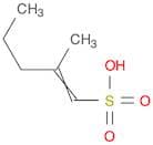 1-Pentene-1-sulfonic acid, 2-methyl-