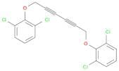Benzene, 1,1'-[2,4-hexadiyne-1,6-diylbis(oxy)]bis[2,6-dichloro- (9CI)