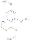 Benzene, 1-[bis(ethylthio)methyl]-2,4-dimethoxy-