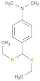 Benzenamine, 4-[bis(ethylthio)methyl]-N,N-dimethyl-