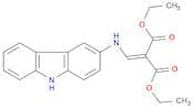 Propanedioic acid, 2-[(9H-carbazol-3-ylamino)methylene]-, 1,3-diethyl ester