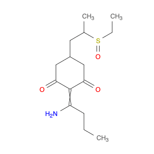 1,3-Cyclohexanedione, 2-(1-aminobutylidene)-5-[2-(ethylsulfinyl)propyl]-