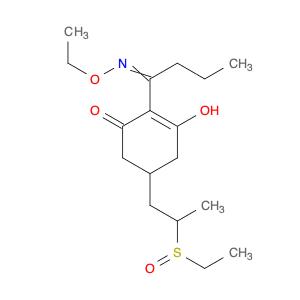2-Cyclohexen-1-one, 2-[1-(ethoxyimino)butyl]-5-[2-(ethylsulfinyl)propyl]-3-hydroxy-