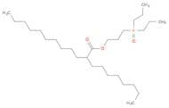 Dodecanoic acid, 2-octyl-, 3-(dipropylphosphinyl)propyl ester