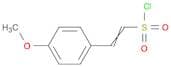 Ethenesulfonyl chloride, 2-(4-methoxyphenyl)-