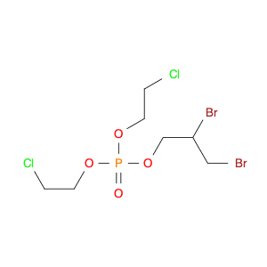 Phosphoric acid, bis(2-chloroethyl) 2,3-dibromopropyl ester