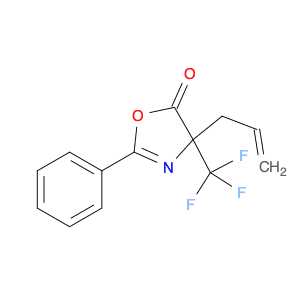 5(4H)-Oxazolone, 2-phenyl-4-(2-propen-1-yl)-4-(trifluoromethyl)-