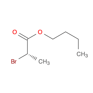Propanoic acid, 2-bromo-, butyl ester, (2S)-