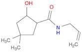 Cyclopentanecarboxamide, 2-hydroxy-4,4-dimethyl-N-2-propen-1-yl-