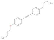 Benzene, 1-(2-butenyloxy)-4-[(4-butylphenyl)ethynyl]- (9CI)