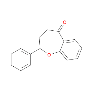 1-Benzoxepin-5(2H)-one, 3,4-dihydro-2-phenyl-