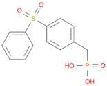 Phosphonic acid, [[4-(phenylsulfonyl)phenyl]methyl]- (9CI)