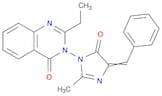 3-(4-Benzylidene-2-methyl-5-oxo-4,5-dihydro-1H-imidazol-1-yl)-2-ethylquinazolin-4(3H)-one