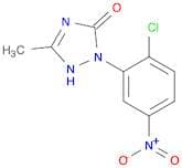 3H-1,2,4-Triazol-3-one, 2-(2-chloro-5-nitrophenyl)-1,2-dihydro-5-methyl-