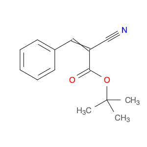 2-Propenoic acid, 2-cyano-3-phenyl-, 1,1-dimethylethyl ester