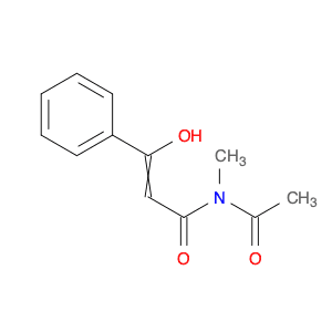 2-Propenamide, N-acetyl-3-hydroxy-N-methyl-3-phenyl-