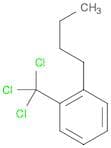 Benzene, butyltrichloromethyl- (9CI)