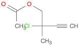 3-Butyn-1-ol, 2-chloro-2-methyl-, 1-acetate