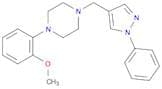 1-(2-methoxyphenyl)-4-[(1-phenyl-1H-pyrazol-4-yl)methyl]piperazine