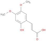2-Propenoic acid, 3-(2-hydroxy-4,5-dimethoxyphenyl)-, (E)- (9CI)