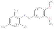 Benzenamine, N-[(3,4-dimethoxyphenyl)methylene]-2,4,6-trimethyl-