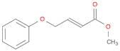 2-Butenoic acid, 4-phenoxy-, methyl ester, (E)- (9CI)