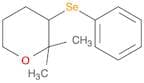 2H-Pyran, tetrahydro-2,2-dimethyl-3-(phenylseleno)-