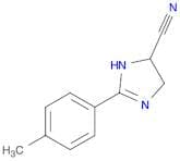 1H-Imidazole-5-carbonitrile, 4,5-dihydro-2-(4-methylphenyl)-