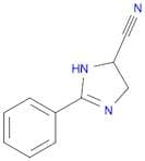 1H-Imidazole-5-carbonitrile, 4,5-dihydro-2-phenyl-