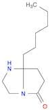 5H-Pyrrolo[1,2-a]imidazol-5-one, 7a-hexylhexahydro-